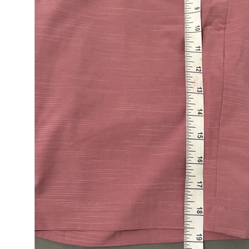 Travis Mathew Mens Shorts Size 30 Heather Rosin Pink Golf Casual - Picture 4 of 9